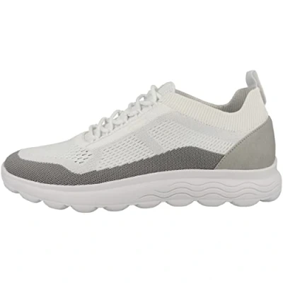 Imagen de Geox Spherica U, Zapatillas Hombre, White Light Grey, 41 EU Estrecho