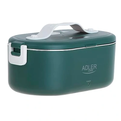 Imagen de ADLER EUROPE AD 4505 Fiambrera eléctrica para alimentos (0,8 L, calienta y mantiene las comidas hasta 70 C, potencia nominal: 45 55 W), color verde