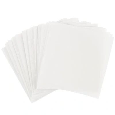 Imagen de Ideen mit Herz papel transparente 100 hojas cuadrado 110 g/m² plegable ideal para manualidades (blanco, 20 x cm)