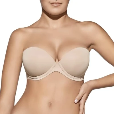Imagen de Selene Sujetador Push up en Copa B con aro Tania Tierra, 100