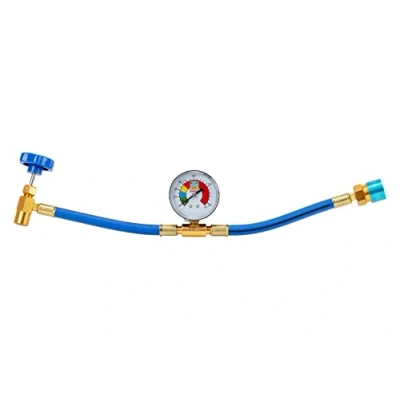 Imagen de FROSTY COOL manguera de carga R134A con manometro baja presion