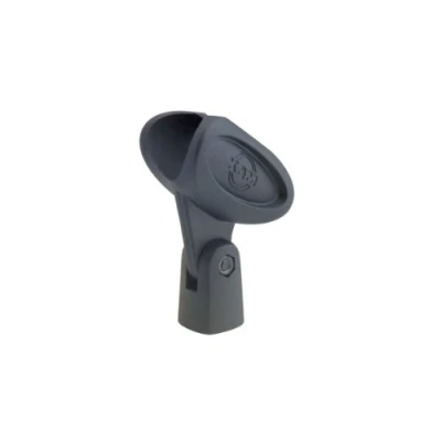 Imagen de K &amp; M 85060 Pinzas para micrófono, 5/8&quot;, color negro