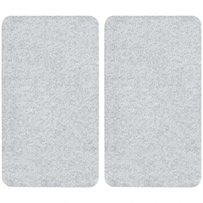 Imagen de WENKO Placas cobertoras de vidrio universales Transparente 2 unidades juego 2, para todos los tipos cocinas