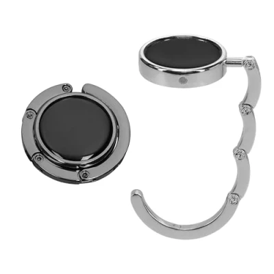 Imagen de kwmobile Ganchos de Bolso para Mesa 2X Colgador portátil con Gancho Abrigos Bolsos Paraguas MAX. 3 kg