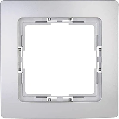Imagen de Kopp 402020015 Pack Marco para interruptores (1 (10 unidades) Paris Plata, 1 pieza,