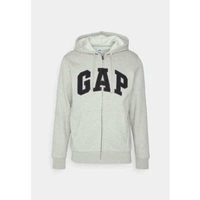 Imagen de GAP ARCH Sudadera con cremallera, Hombre, Talla: XS, Light heather grey