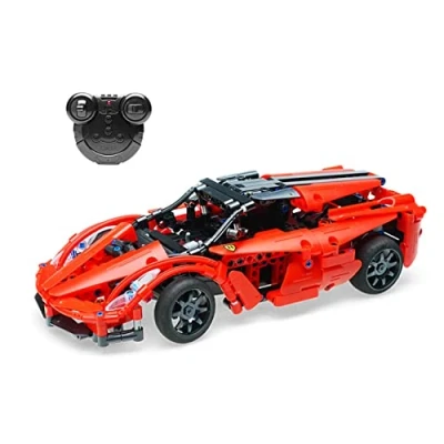 Imagen de Cada Bricks Deportivo Red Storm Set De construcción con R/C y Control por App Color Rojo 380piezas + 6 años (DEQUBE 927D00123)