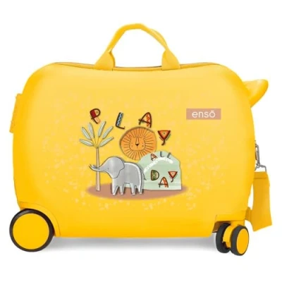 Imagen de Enso Play All Day Maleta Infantil Amarillo 50x38x20 cms Rígida ABS Cierre de combinación Lateral 38L 1,8 kgs 0 Equipaje Mano