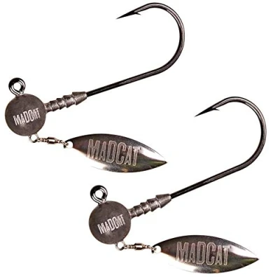 Imagen de D.A.M. madcat Jigheads with Willow Blade