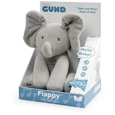 Imagen de GUND GND GBG Anmt Flappy TheElephant Git, multicolor, 6054485, versión Italiana