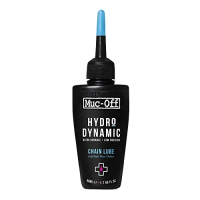 Imagen de Muc Off Hydrodynamic Chain Lube, 50 Ml Lubricante de Cadena Bicicleta Baja Fricción y Ultraduradero Apto para Usar en Todas las Condiciones Climáticas