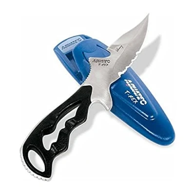 Imagen de BestDivers Kf0204 Best Divers Cuchillo T Rex, Acero, Hoja 10 cm, Plateado, Dimensioni del prodotto