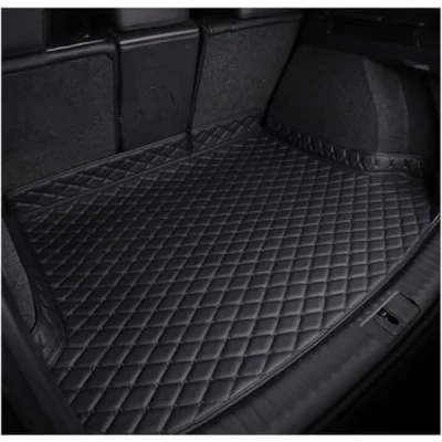 Imagen de LIMINFACAI Coche Cuero Alfombrillas Maletero para Jeep Avenger 2023 2024,Impermeable Antideslizante ​Anti Sucio Protección Alfombra Accesorios,A/Black