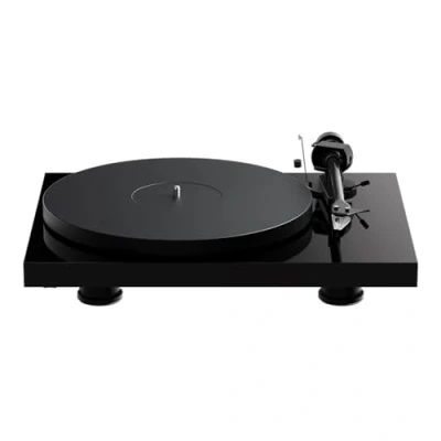 Imagen de Pro Ject Debut EVO 2, tocadiscos audiófilos de próxima generación con brazo fibra carbono, selección electrónica velocidad y cartucho Pick it MM premontado, fabricado en Europa (negro
