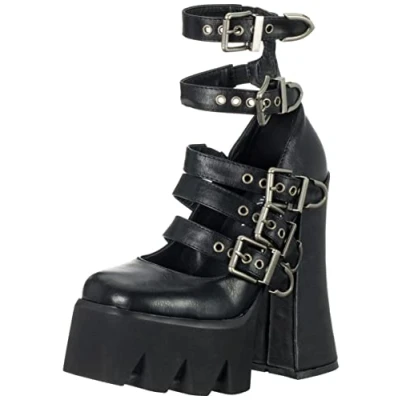 Imagen de LAMODA Nights out, Zapato Corto Mujer, Color Negro, 40 EU