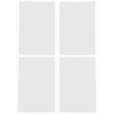 Imagen de Etiquetas Blancas Adhesivas 7,5cm x 5cm (75mm 50 mm) 60 Unidades; Pegatinas Rectangulares Autoadhesivas de Royal Green