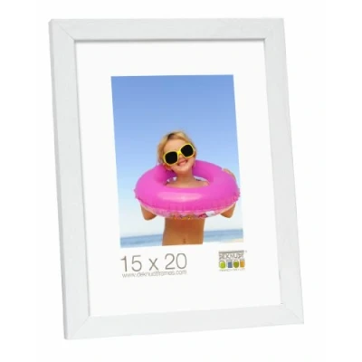 Imagen de Deknudt Frames S44CF1 40.0X60.0 Marco para Fotos (Madera y Madera DM, 40 x 60 cm), Color Blanco