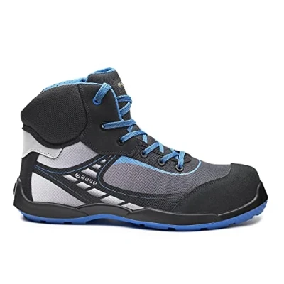 Imagen de BASE Protection Bowling Top/Tennis Top S3 SRC Zapato de Seguridad, Talla: 44, Color: Negro/Azul, B0678BKB44