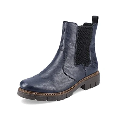 Imagen de Rieker Botines, Mujer, Talla: 42, Pazifik/schwarz Zapatos