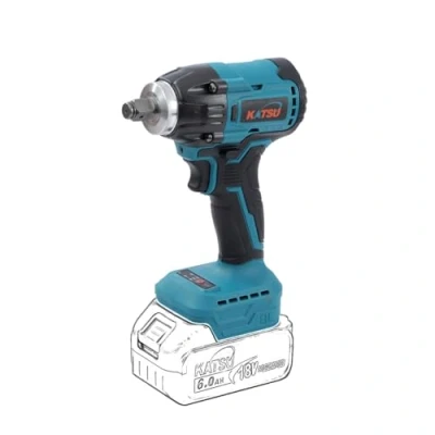 Imagen de KATSU FIT BAT 21V Llave de Impacto Inalámbrica Brushless 1/2&quot; 280Nm Eléctrica a Batería con Motor Sin Escobillas, y Cargador 102469