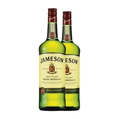 Imagen de Whisky Blended Jameson Botella Misil 1 L (Caja de 2 L)
