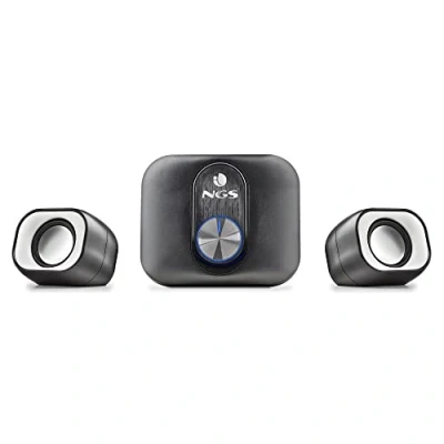Imagen de Altavoces Ngs Comet 2.1 Estéreo Multimedia Con Alimentación Usb Y Entrada Auxiliar 3,5mm.