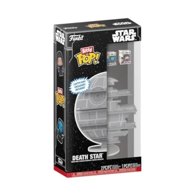 Imagen de Funko Bitty Pop! Display: Star Wars Death Emperor Palpatine™ and Darth Vader™ (Electrified) Can Display a Total of 20 Characters Y una Minifigura Misteriosa Sorpresa 0.9 Inch Nan
