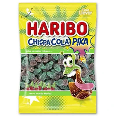 Imagen de Haribo Chispa Cola 18 bolsas x 100g (1800 gr)