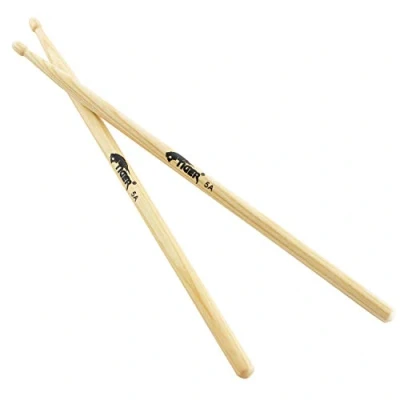 Imagen de Tiger TDA77 5A Baquetas con punta de madera (madera pacano)