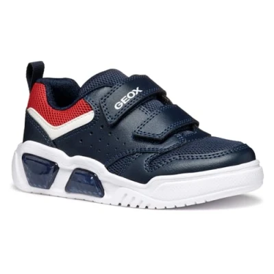 Imagen de Geox J ILLUMINUS Boy A, Zapatillas, Navy/Red, 25 EU