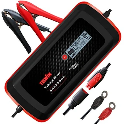 Imagen de Telwin 807596 T Charge 20 EVO Cargador de baterías multifunción 12V/24V