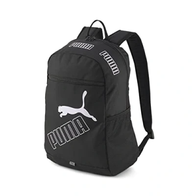 Imagen de PUMA Phase Backpack II Mochilla, Unisex Adulto, Black, Talla única (OSFA)