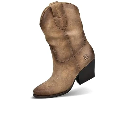 Imagen de BAGATT Messina, Botas Occidentales Mujer, Pardo, 37 EU