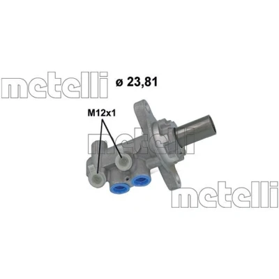 Imagen de METELLI 05 1261 Cilindro Maestro de Freno 23,81 Aluminio