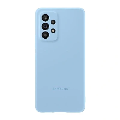 Imagen de Funda De Silicona Samsung Azul Para Galaxy A53 5g