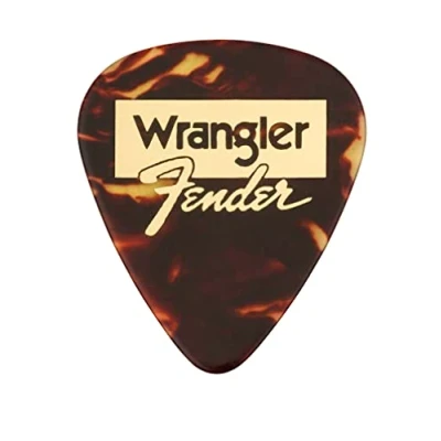 Imagen de Fender and Wrangler Picks, 351 Shape, Tortoiseshell, (8)