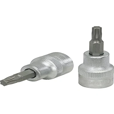 Imagen de KS TOOLS 911.3884 Piezas insertables de llave cubo DIN3120, ISO1174 T50 Acero cromo vanadio Torx moleteado