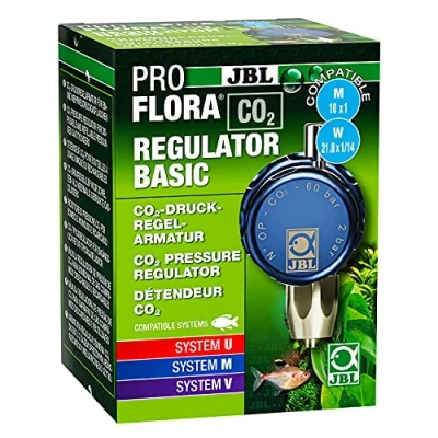 Imagen de JBL PROFLORA CO2 Regulator Basic, válvula de Control presión para Sistemas fertilización