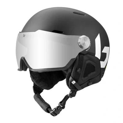 Imagen de Bollé Might Visor Black Matte L 59 62Cm Brown Gun Cat 2, Casco De Esquí, Medium, Unisex Adulto