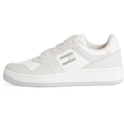 Imagen de Tommy Jeans Retro Basket Cupsole Tumble Zapatillas, Hombre, Talla: 46, Stratus grey Zapatos