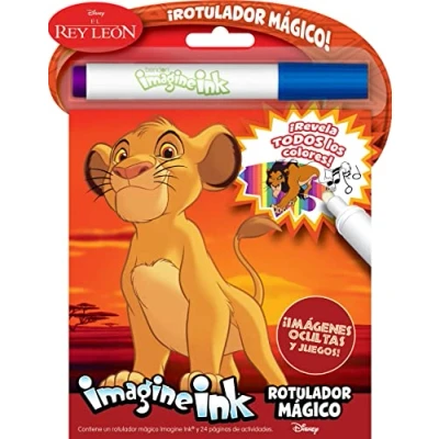 Imagen de El Rey León. rotulador mágico : Libro de colorear y actividades con (Disney. León)