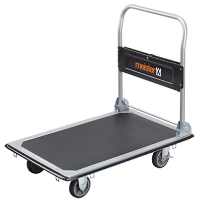 Imagen de Meister WU8985540 Plataforma de Carga Plegable, negro/Plateado