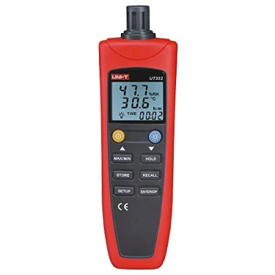 Imagen de UNI T Digital Thermometer Hygrometer UT331+ UT332+ Temperature Humidity Meter For Factories 20C 70C…