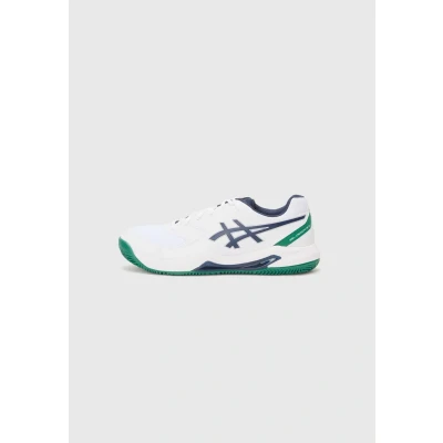 Imagen de Asics GEL Dedicate 8 CLAY Zapatillas de tenis para tierra batida, Hombre, Talla: 40, White/midnight Piel imitación/tela