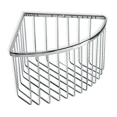 Imagen de Tatay Cestillo rinconero Krom, de Gran Capacidad, idéal para envases tamaño Familiar. Diseño Elegante y Funcional, Fabricado en latón Cromado Acero INOX.