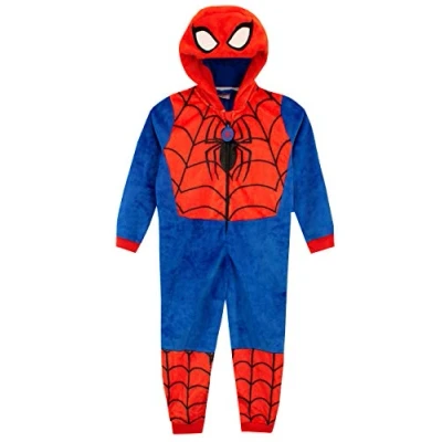 Imagen de Marvel Pijama Entera para niños Spiderman Azul 8 9 Años