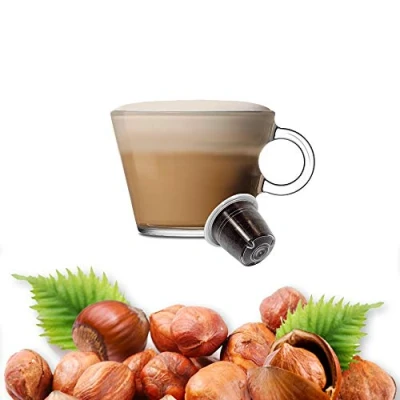 Imagen de 10 Capsulas Sabor Avellana Compatibles Nespresso Café Kickkick
