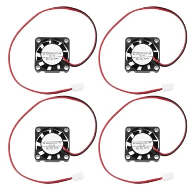 Imagen de the Lord of Tools 4x Ventiladores Eléctricos Ultra Miniatura Sin Escobillas de CC 5 V/6 V 2507 Mini Micro