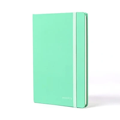 Imagen de Jumble and Co Moodler B6 Agenda semanal sin fecha, color verde azulado