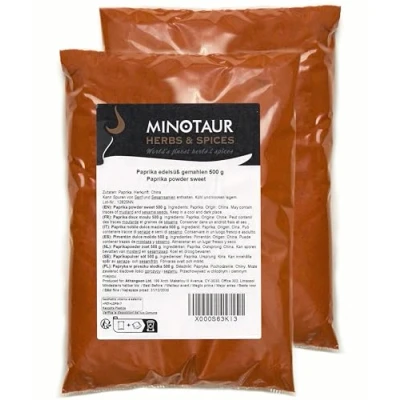 Imagen de Minotaur Spices pimentón dulce molido, polvo de suave 2 x 500g (1 kg)